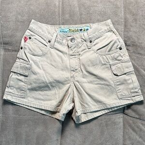Mudd Women's Light Tan Cargo Shorts